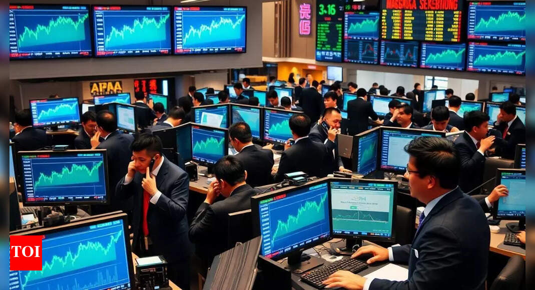 Asian stocks firm; Wall Street rally boosts sentiment; crude oil slips on trade worries