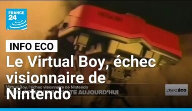 Le Virtual Boy, échec visionnaire de Nintendo • FRANCE 24