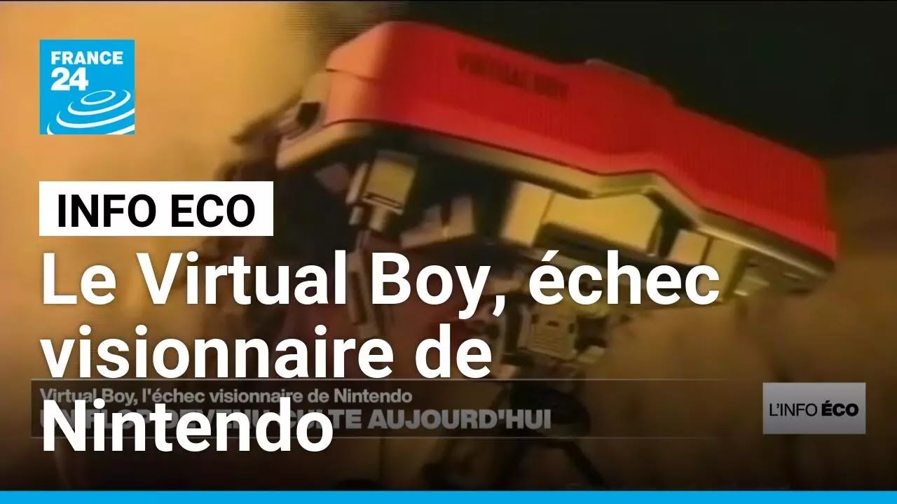 Le Virtual Boy, échec visionnaire de Nintendo • FRANCE 24