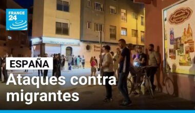 España: tercera noche de ataques contra la migración africana en Torre Pacheco • FRANCE 24