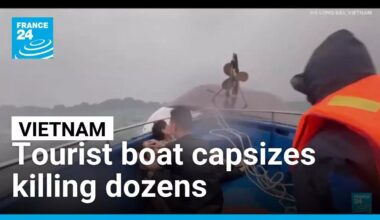 Dozens dead after Ha Long Bay tourist boat capsizes in Vietnam • FRANCE 24 English