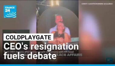 'Coldplaygate': CEO's resignation sparks debate on workplace affairs • FRANCE 24 English