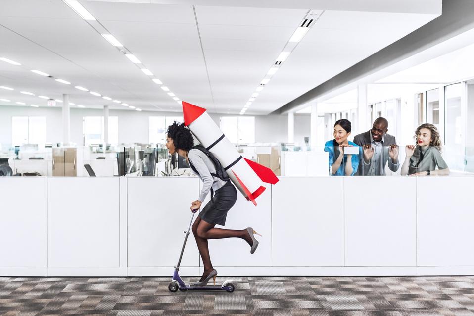 A single person working with AI is outperforming large, traditional companies.