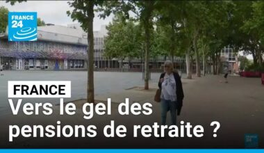 France : vers un gel d’un an des pensions de retraite ? • FRANCE 24