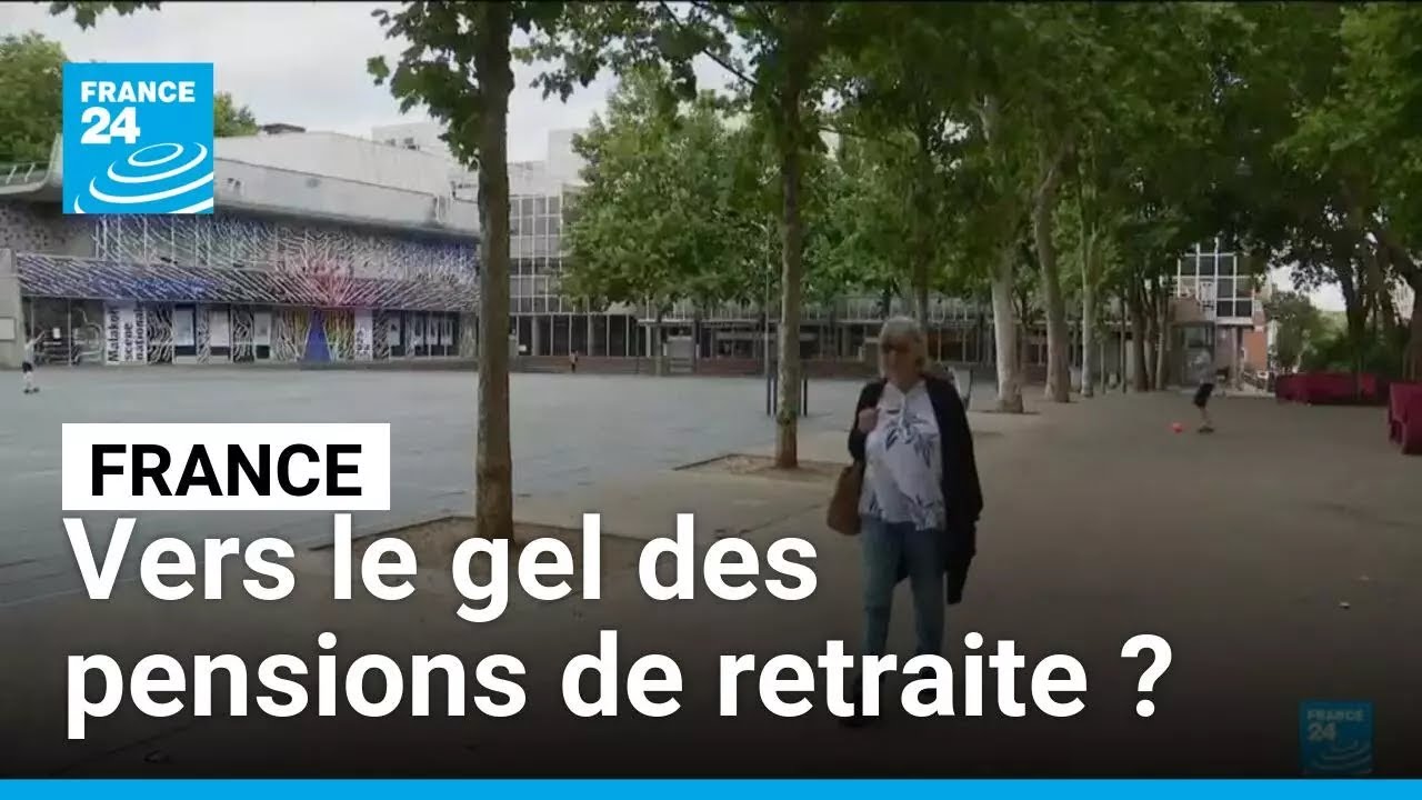 France : vers un gel d’un an des pensions de retraite ? • FRANCE 24