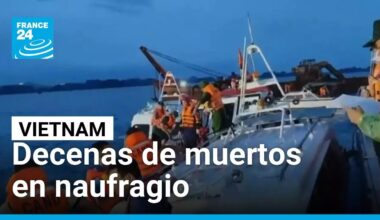 Decenas de muertos en accidente de barco turístico en Vietnam • FRANCE 24 Español