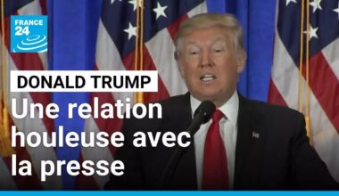 États-Unis : Donald Trump est "en guerre contre la presse" (RSF) • FRANCE 24