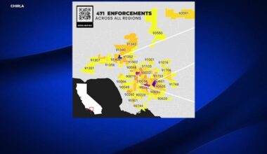 CHIRLA heat map shows most LA-area immigration operations have happened in San Fernando Valley