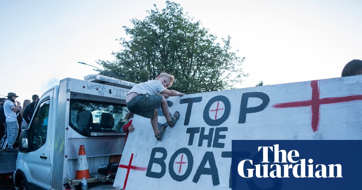 Dover asylum protests pose danger to small boat arrivals, charities say | Immigration and asylum
