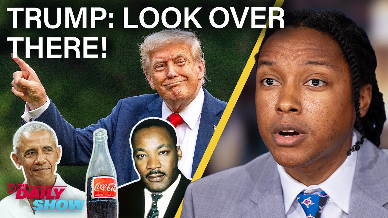 Trump Dodges Epstein by Attacking Obama, Dropping MLK Files & Trying to Change Coke | The Daily Show