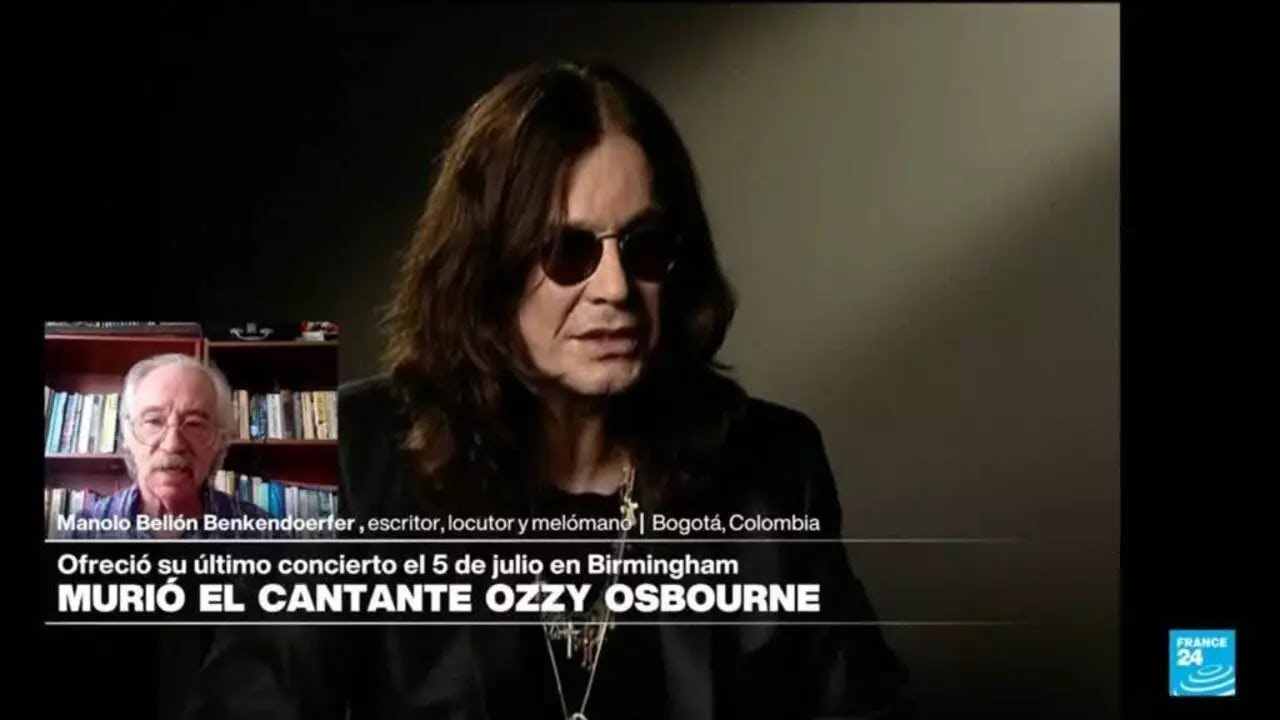 Manuel Bellon: 'Ozzy Osbourne es el creador del fenómeno del metal' • FRANCE 24 Español