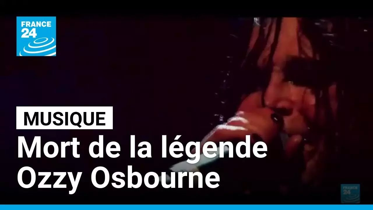 Le roi du heavy metal, Ozzy Osbourne, s'éteint à 76 ans • FRANCE 24