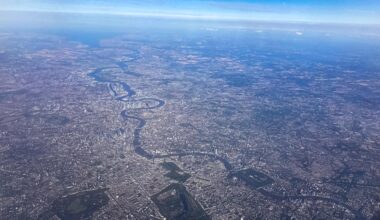 Very clear day over London