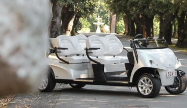 Georgia's Club Car, Garia deliver 2 golf carts to Pope Leo XIV in Rome