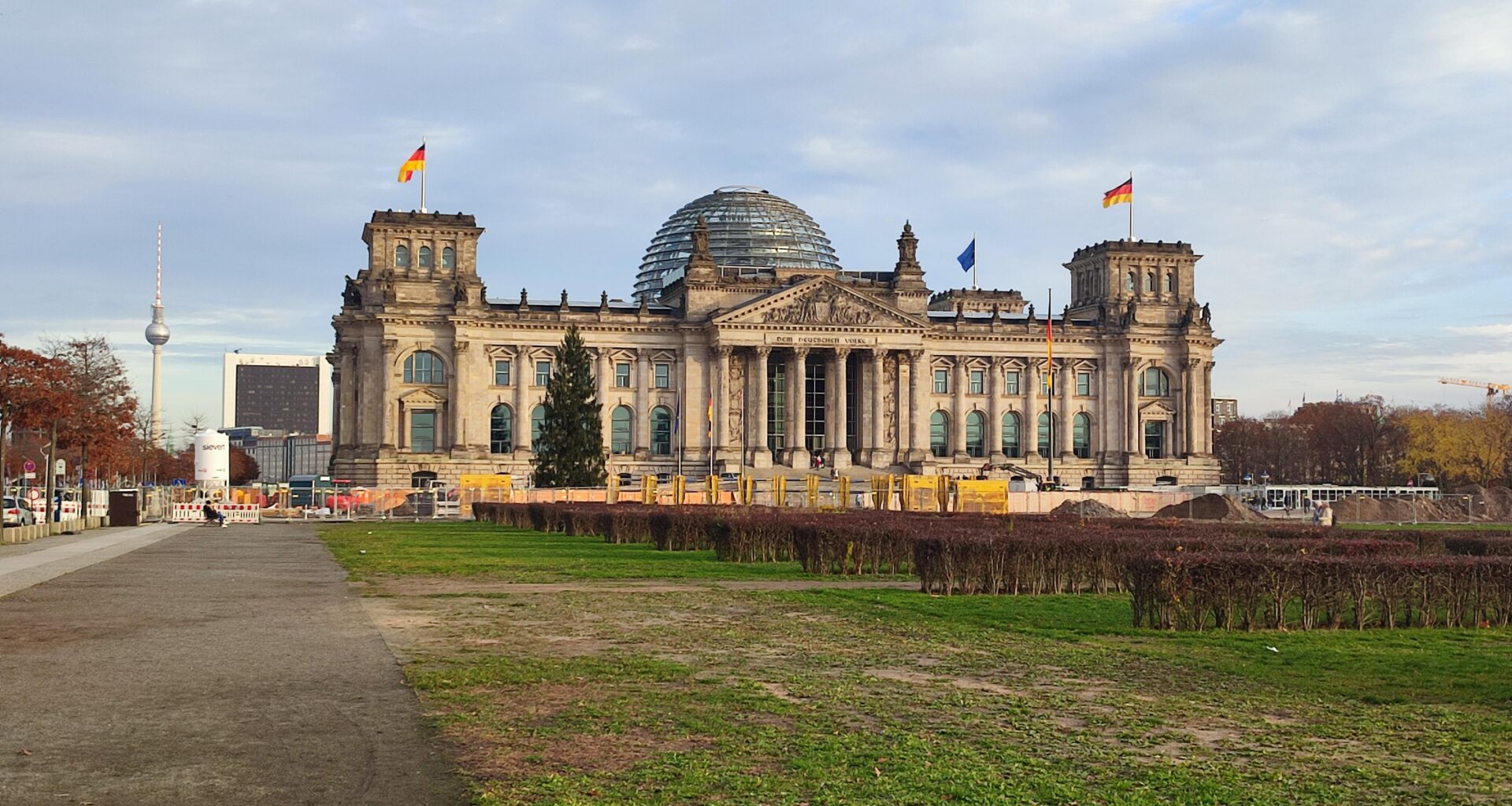 The Reichstag in Berlin