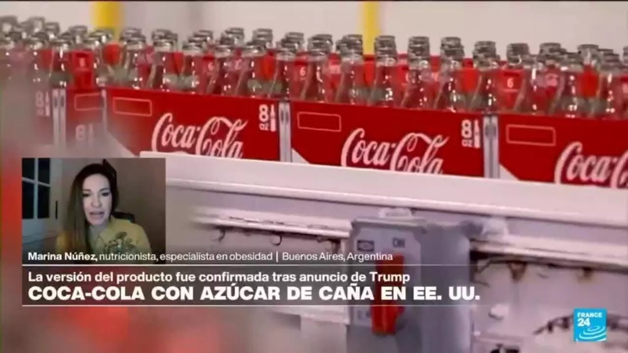Coca-Cola con azúcar de caña: ¿Cuál es la diferencia nutricional con el jarabe de maíz?