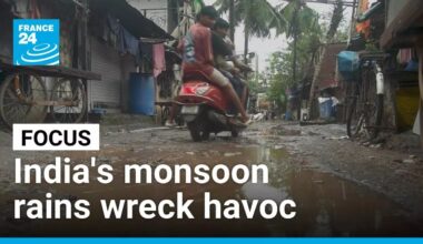 India's monsoon season grows increasingly unpredictable and devastating • FRANCE 24 English