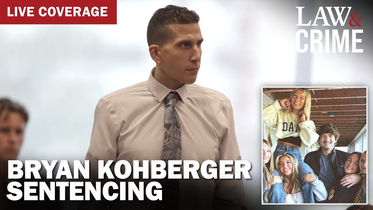 LIVE: Bryan Kohberger Sentencing — ID v. Bryan Kohberger