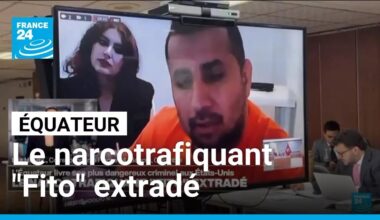 Équateur : le narcotrafiquant "Fito" extradé aux États-Unis • FRANCE 24