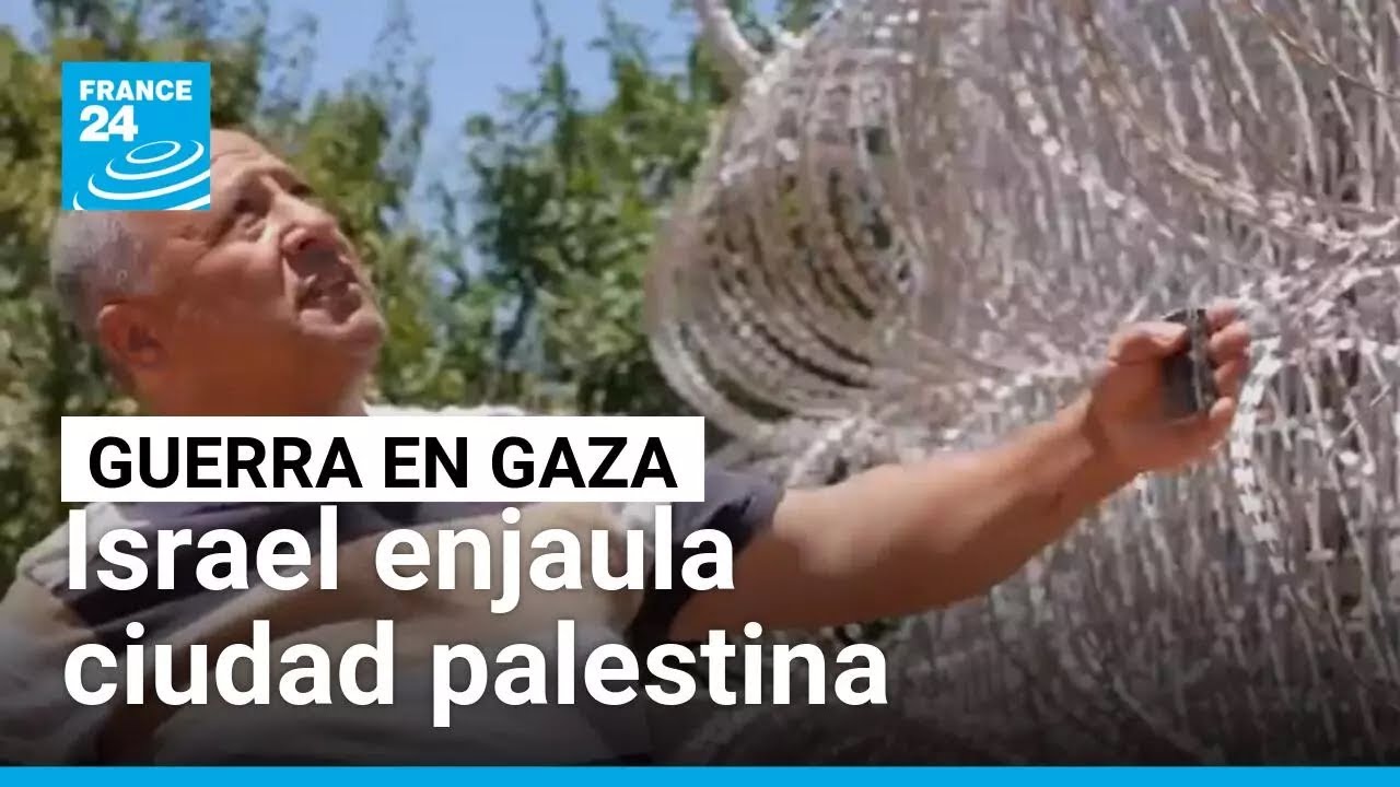 "Prisioneros en nuestra propia casa": Israel enjaula con una valla la ciudad palestina de Sinjil