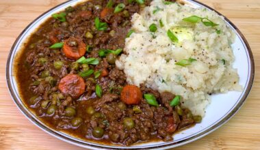 Mince and Tatties
