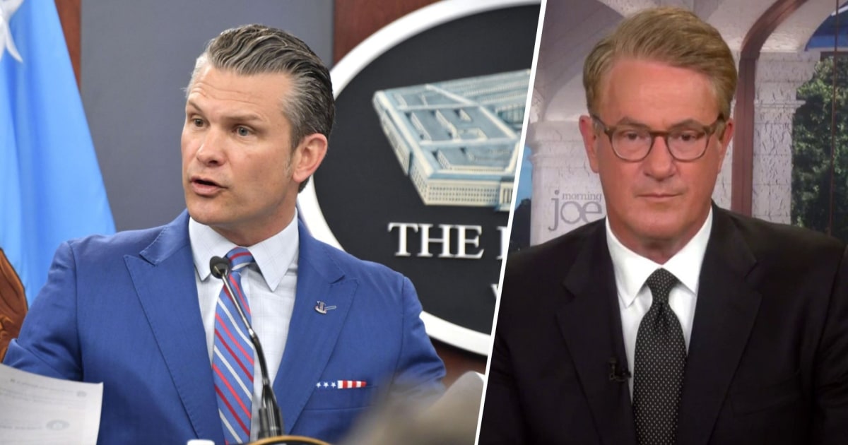 Joe calls Hegseth’s Signal breach far worse than Clinton’s emails