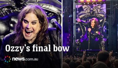 Ozzy Osbourne's emotional final concert before death