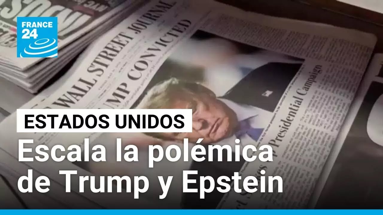 Trump demanda a 'The Wall Street Journal' por una supuesta carta enviada a Jeffrey Epstein