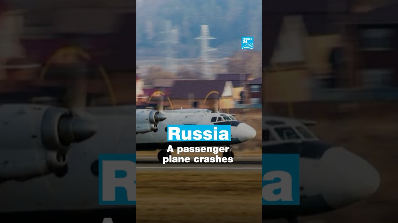 Plane crashes in Russia's Far East with 49 people on board • FRANCE 24 English