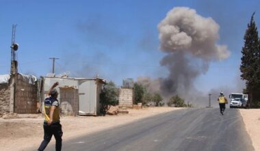 An ammunition depot explosion in Syria kills at least 7 people and injures scores