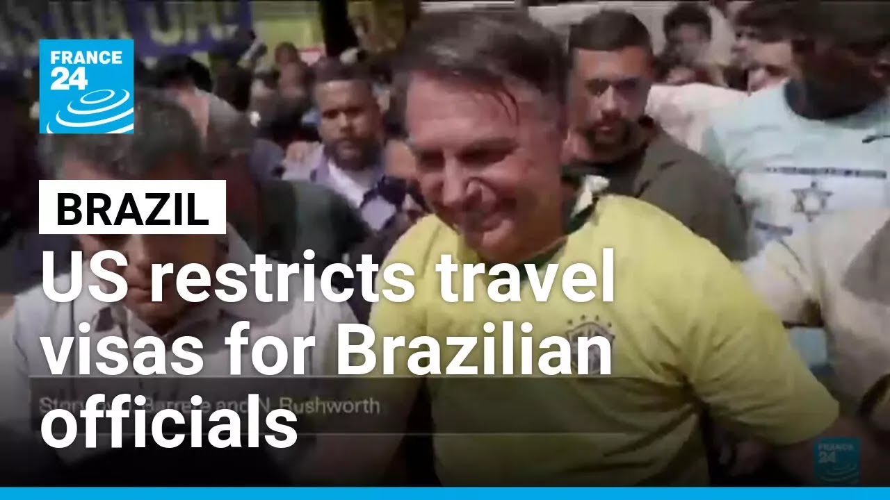 US revokes visas of Brazilian judges over Bolsonaro 'witch-hunt' • FRANCE 24 English