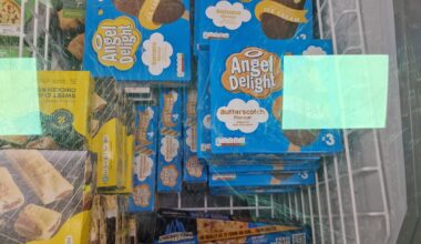 Last year i found angel delight soft serve at heron and this community loved it, today I found these, starting to believe I'm some kind of herald of angel delight ice cream