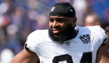 Raiders releasing Christian Wilkins; NFLPA files grievance