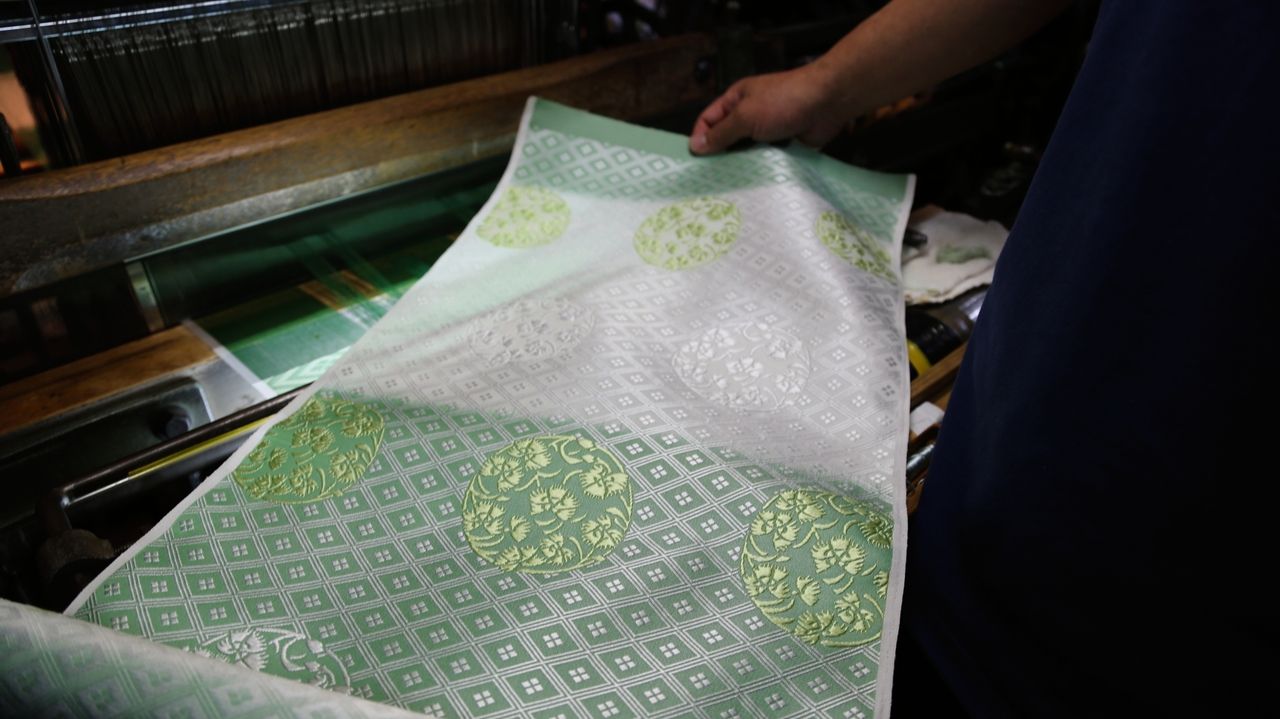 Tradition meets AI in Nishijinori weaving style from Japan's ancient capital