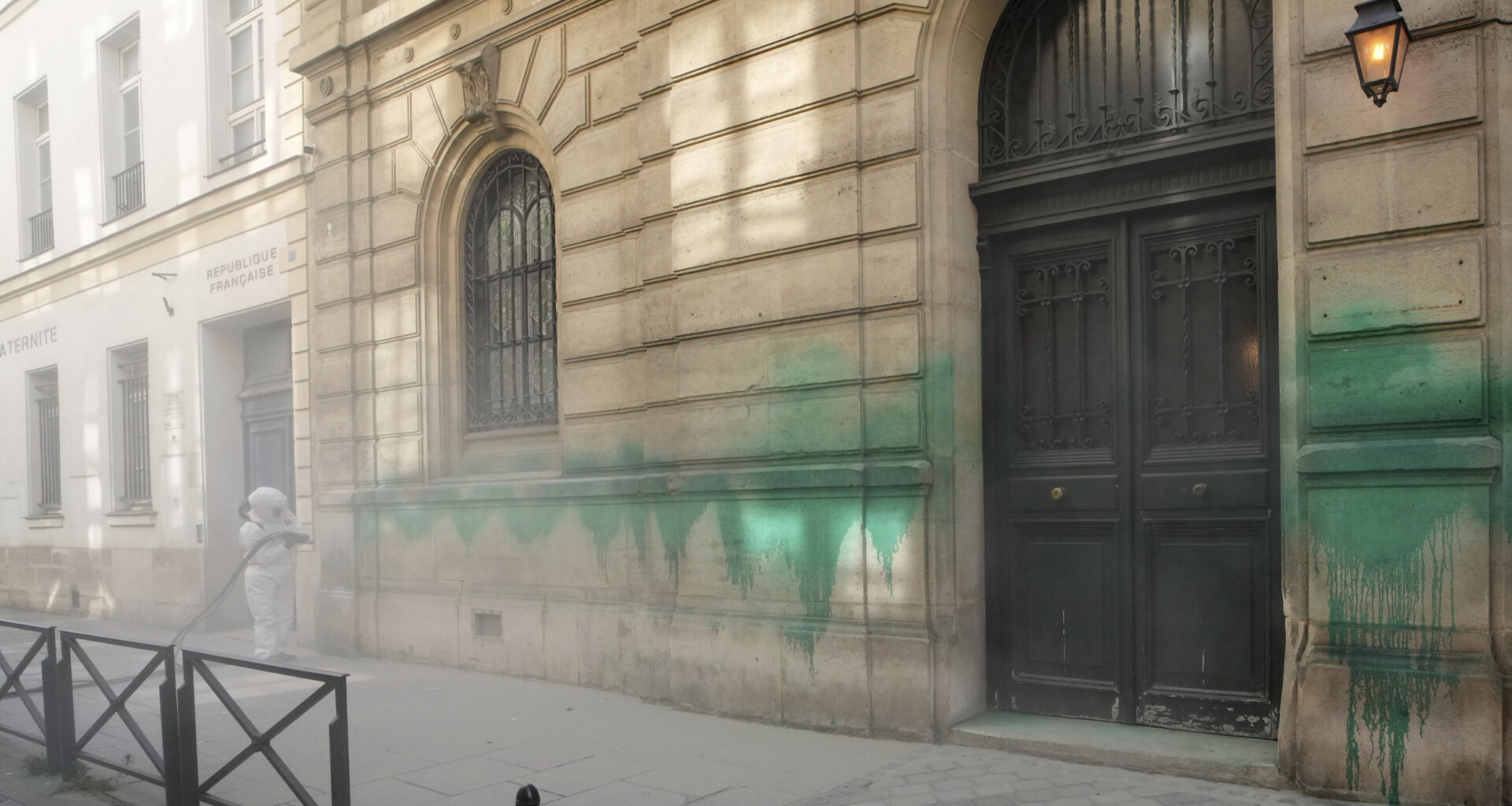 Paris Synagogue Vandalism