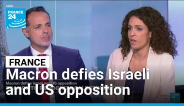 Macron defies Israeli and US opposition to French plan to recognize Palestine at the United Nations