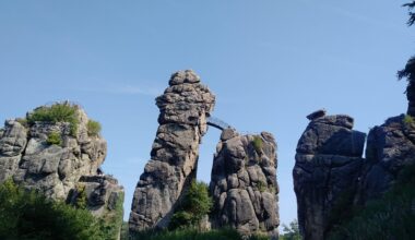 Externsteine, Horn-Bad Meinberg, Germany [OC]