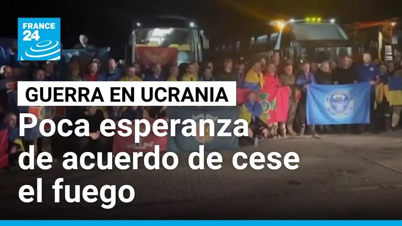 Rusia y Ucrania acuerdan intercambio de prisioneros, pero cese el fuego permanece lejano
