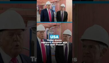 🇺🇸#USA: #Trump shares awkward exchange with Fed chair #Powell • FRANCE 24 English