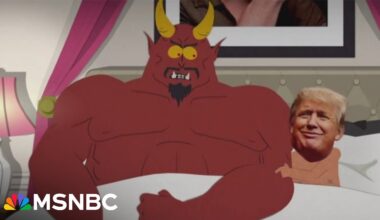 Trump fumes over ‘South Park’ roasting him, depicting him in bed with Satan