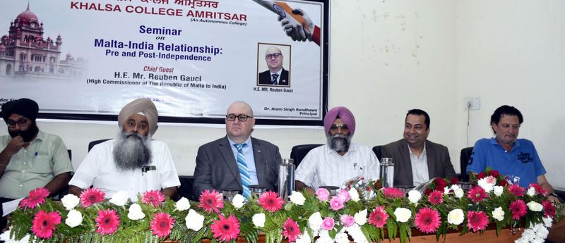 Malta envoy visits Khalsa College, explores student exchange, academic tie-ups