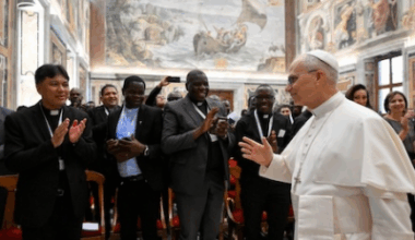 Pope Leo receives seminary formators and Xaverian Missionaries   @Vatican Media