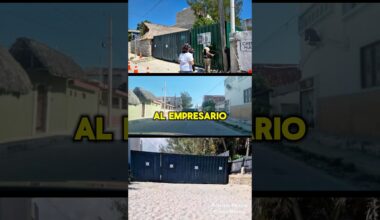 “Gandalla” bloquea playa mexicana con muro de fierro #viral #shorts #noticiasmexico