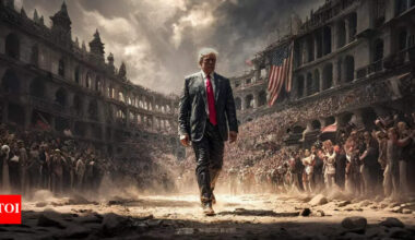 'Dust, sweat and blood': White House uses Roosevelt speech to cast Trump as fighter; shows him in a Coliseum