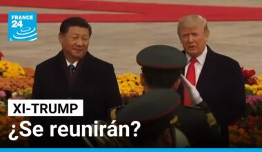 ¿Reunión Xi-Trump? Expectativa en medio de una tensa relación bilateral • FRANCE 24 Español
