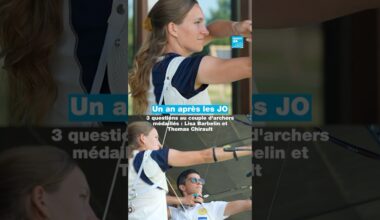 Un an après Paris 2024 : trois questions à Lisa Barbelin et Thomas Chirault, archers médaillés