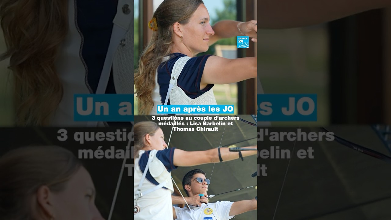Un an après Paris 2024 : trois questions à Lisa Barbelin et Thomas Chirault, archers médaillés