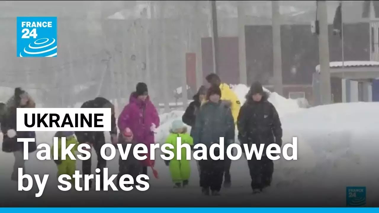 Ukraine-Russia talks overshadowed by child deportations and renewed strikes • FRANCE 24 English
