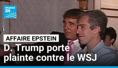 Affaire Epstein : Donald Trump réclame 10 milliards de dollars au Wall Street Journal • FRANCE 24