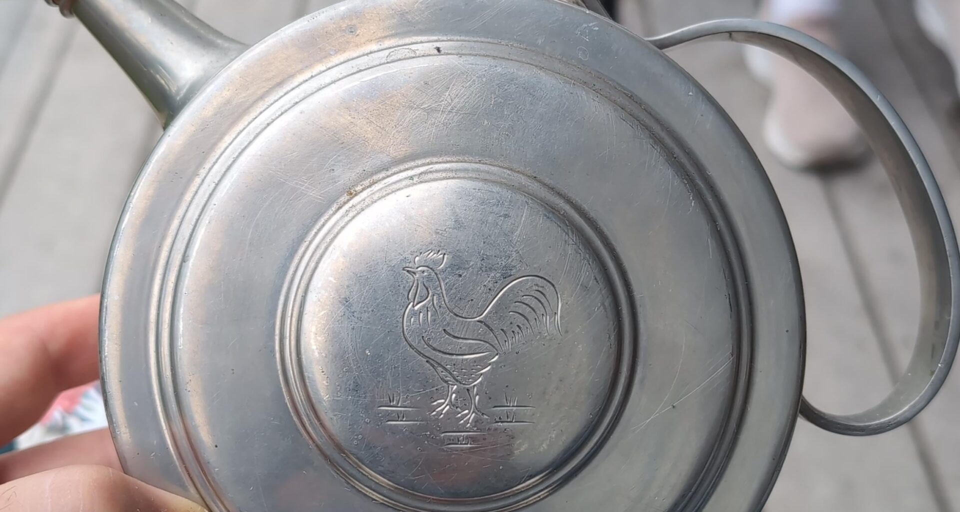 Pewter gift from Grandmother, not sure what it's purpose is.
